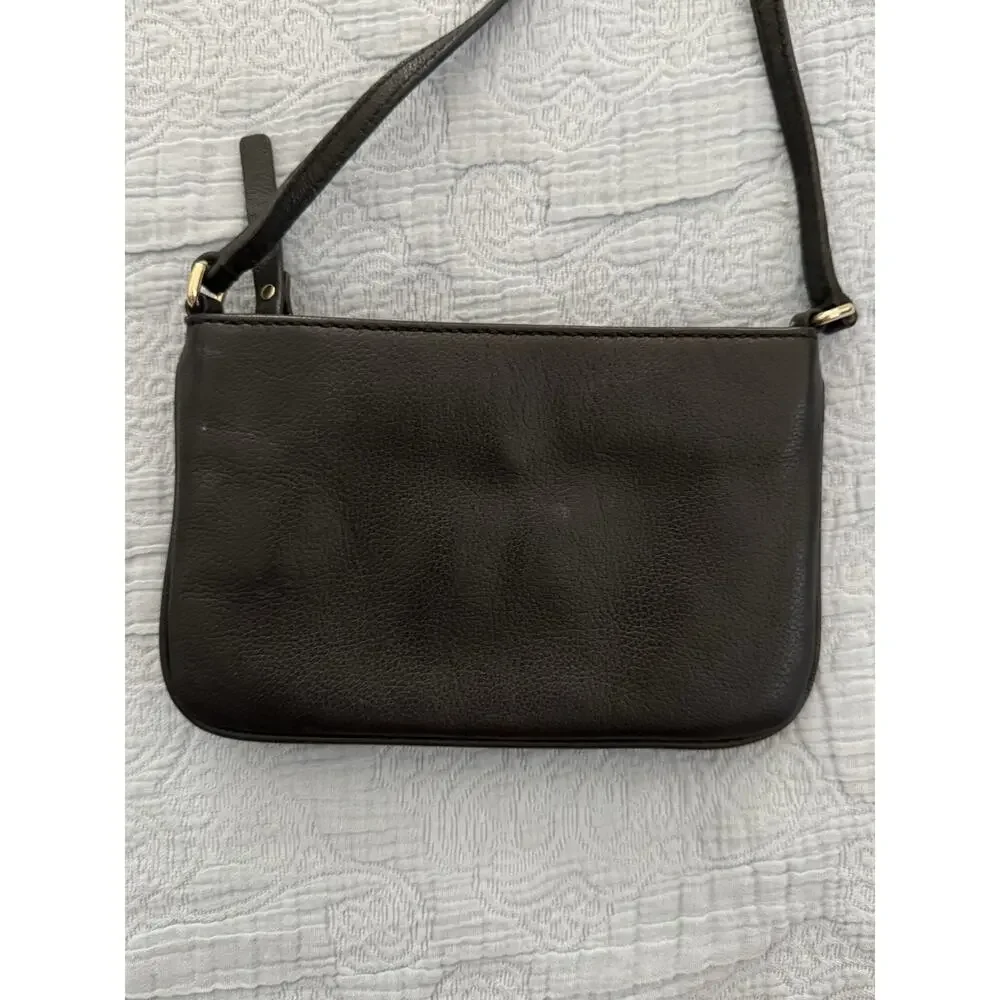 Kate Spade New York Women's Black Gold Latch‎ Crossbody Bag